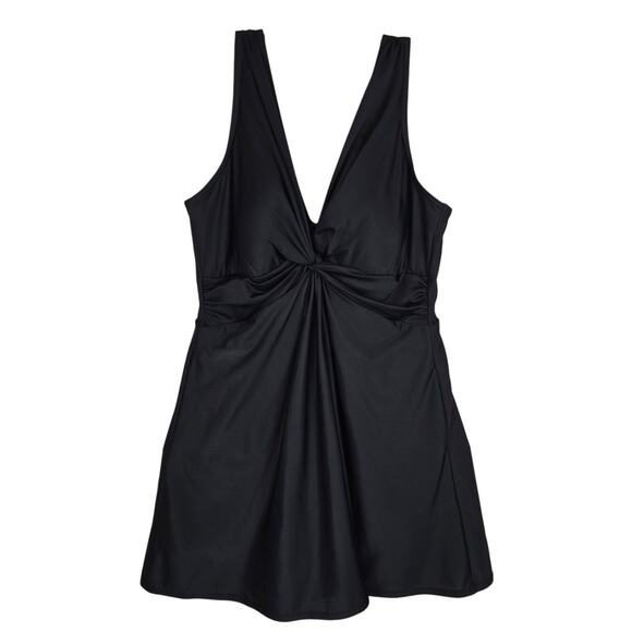 Miracle Suit Marais No Underwire Built in Bra Swimsuit Dress Women's 12 - Picture 1 of 4